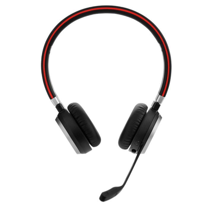 Jabra Evolve 65 Wireless Stereo Office Headset with Noise Cancelling