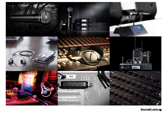 Shure | Conference Room Headphones, Earphones, Microphones - SourceIT