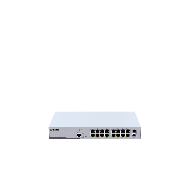 D-Link DGS-F1100-18PSD-SI 18-port Gigabit cloud managed PoE switch