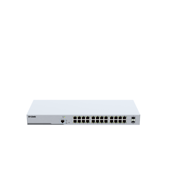 D-Link DGS-F1100-26PSD-SI 26-port Gigabit cloud managed PoE switch