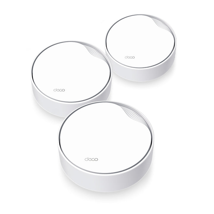 TP-Link Deco X50-PoE AX3000 Whole Home Mesh WiFi 6 System with PoE (3-Pack) — product view 1