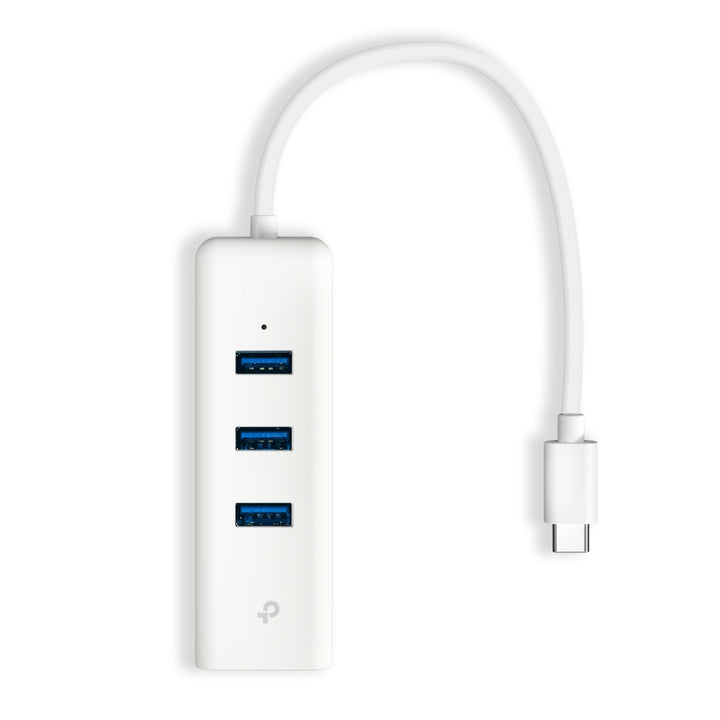 TP-Link UE330C USB Type-C 3-Port Hub & Gigabit Ethernet Adapter — product view 1