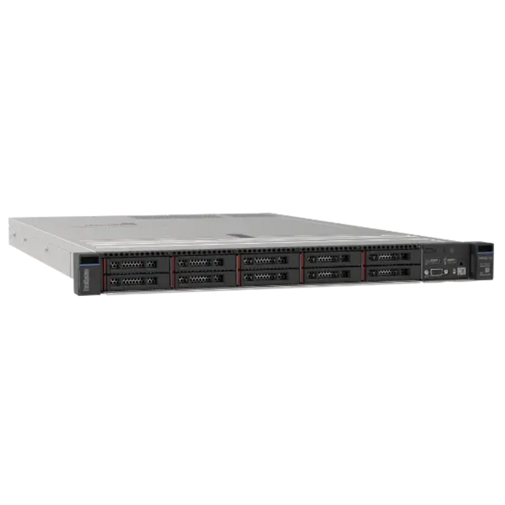 Lenovo ThinkSystem SR630 V3 1U rack server - front-angled right view