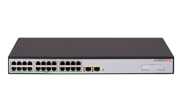 H3C S1600V2-26P 26-Port Gigabit Web Managed Switch, 2 x SFP
