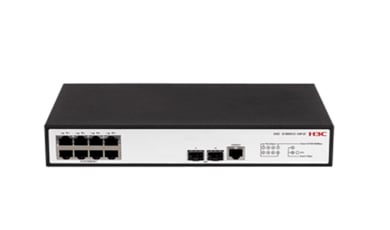 H3C S1850V2-10P-EI 8-Port Gigabit Web Managed Switch, 2 x SFP