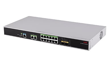 H3C WSG1812X-PWR 16-Port Gigabit Wireless Services Gateway, 12 x PoE+, 2 x SFP+