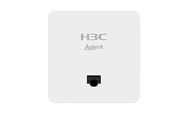 H3C Aolynk UAP612G-AX15 Wi-Fi 6 Wall-Plate Access Point, 1500 Mbps, 2 x GE, PoE