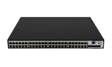 H3C S1850V2-52X-PWR 48-Port Gigabit PoE+ Web Managed Switch, 370W, 4 x 10G SFP+