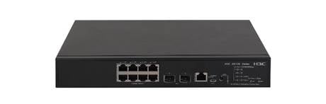 H3C S5130S-10MS-UPWR-EI 8-Port 2.5G UPoE Switch, 90 W PoE, 2 x 10G SFP+