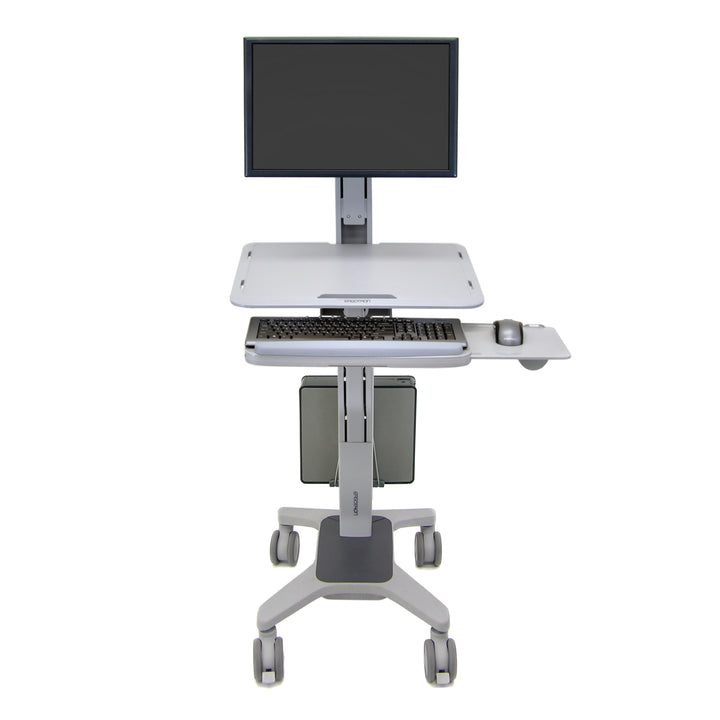 Ergotron WorkFit-C Single LD Sit-Stand Workstation (24-198-055)