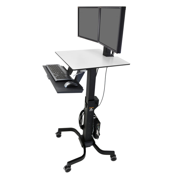 Ergotron WorkFit-C Dual Sit-Stand Workstation (24-214-085)