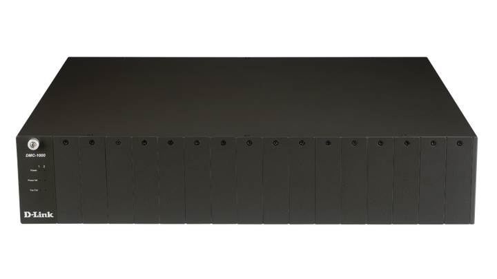D-Link DMC-1000/E 16-Slot Media Converter Chassis