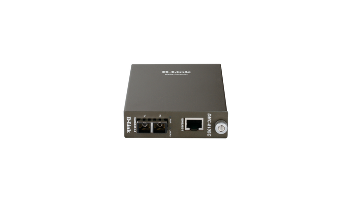D-Link DMC-810SC/E Gigabit single-mode media converter - front