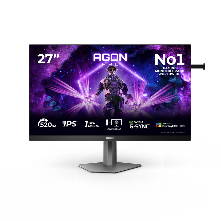 AOC AGON PRO AG276FK 27" Full HD Fast IPS 520Hz Esports Gaming Monitor - image 1