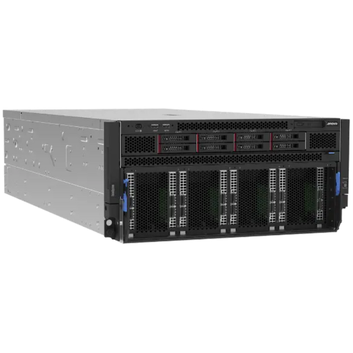 Lenovo ThinkSystem SR780a V3 5U GPU server - front-angled right view