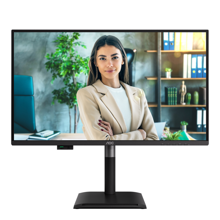 AOC Q27P4C 27" QHD IPS 120Hz USB-C Business Monitor with 96W Charging & KVM - image 1