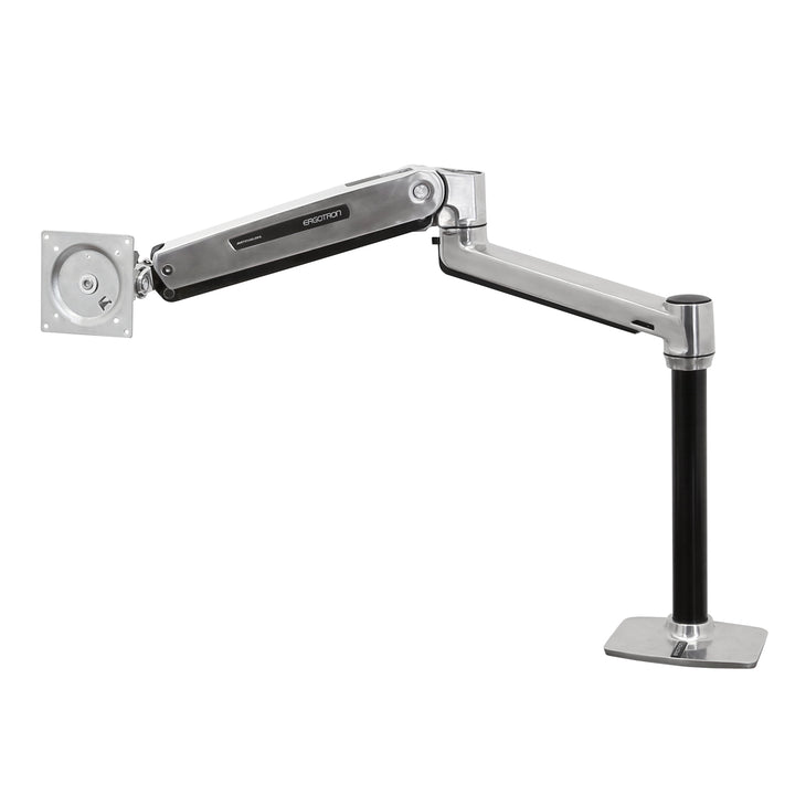 Ergotron LX HD Sit-Stand Desk Arm Polished Aluminum (45-384-026)