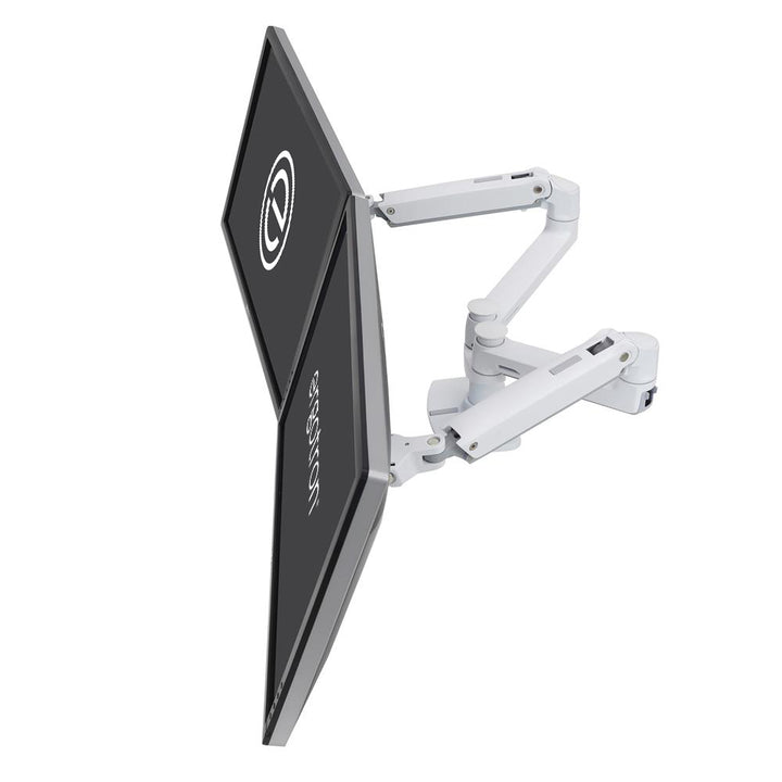 Ergotron LX Dual Desk Mount Side-by-Side Arm White (45-491-216)