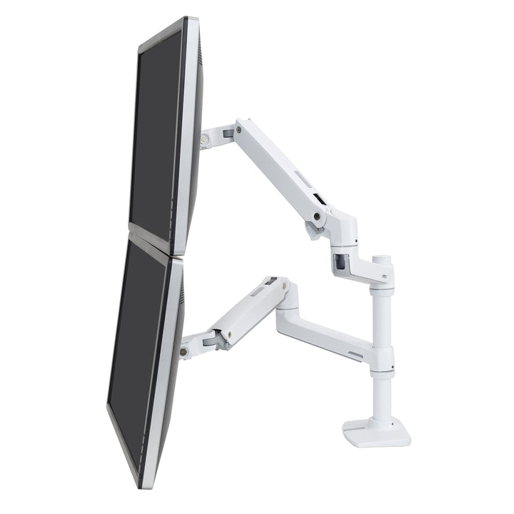Ergotron LX Dual Stacking Arm White (45-492-216)