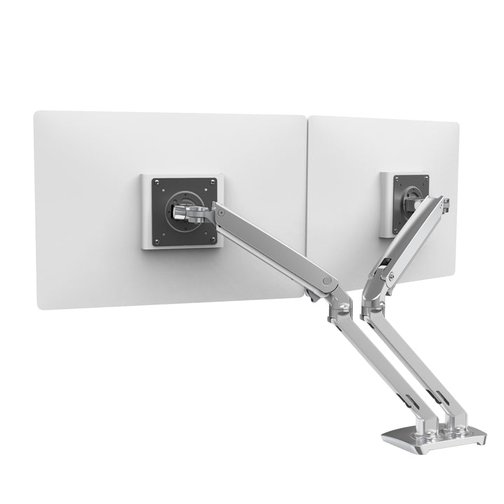 Ergotron MXV Desk Dual Monitor Arm Polished Aluminum (45-496-026)