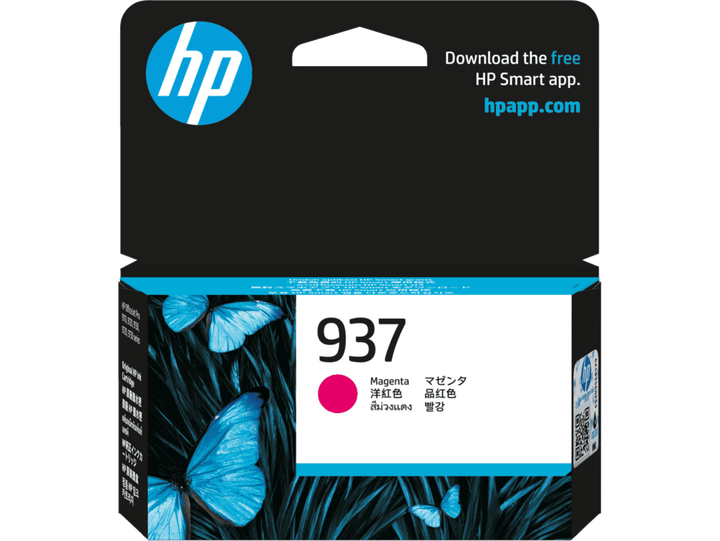 HP 937 Magenta Original Ink Cartridge (4S6W3NA) - image 1
