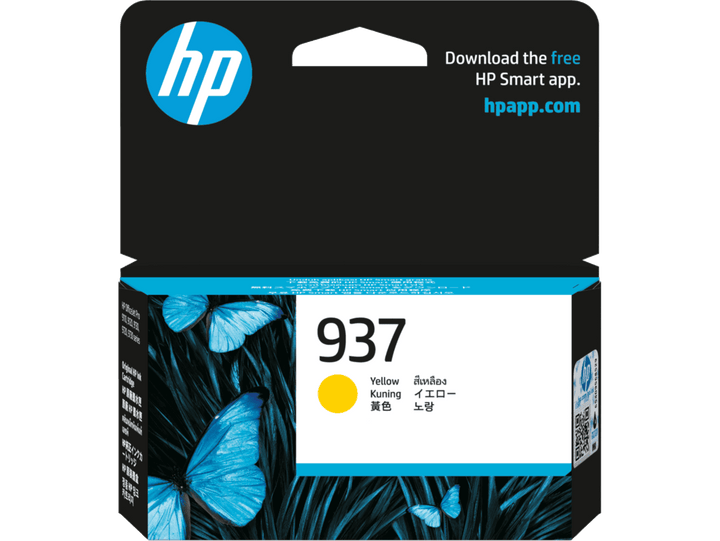 HP 937 Yellow Original Ink Cartridge (4S6W4NA) - image 1