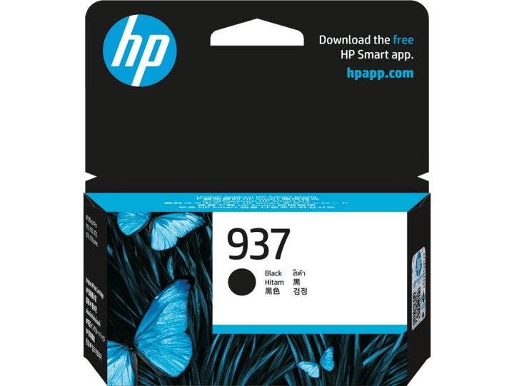 HP 937 Black Original Ink Cartridge (4S6W5NA) - image 1