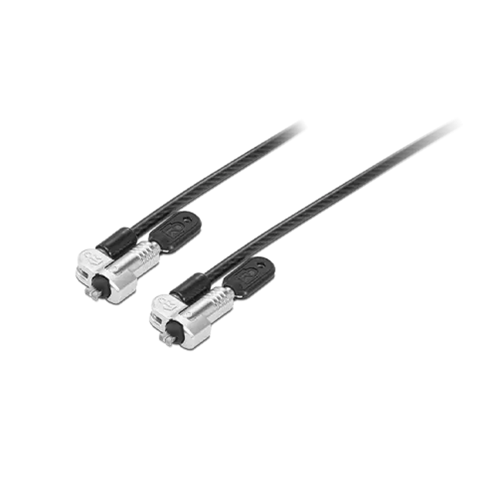 NanoSaver Twin Head Cable Lock from Lenovo front view