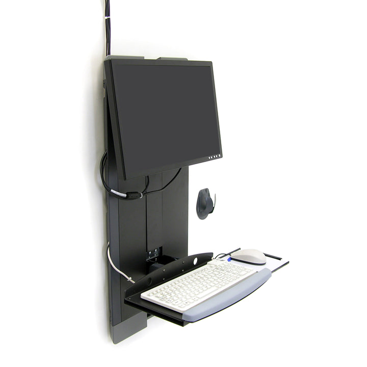 Ergotron StyleView® Vertical Lift, High Traffic Area Black (60-593-195)
