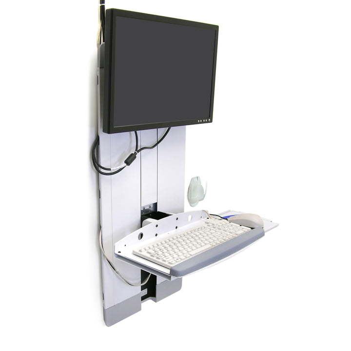 Ergotron StyleView® Vertical Lift, High Traffic Area White (60-593-216)