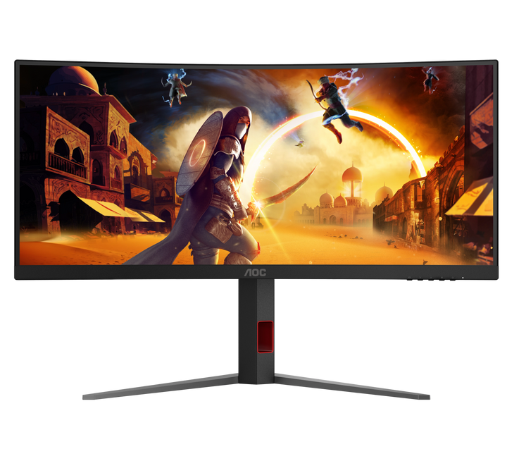 AOC CU34G4H 34" WQHD Curved Fast VA 200Hz Gaming Monitor with FreeSync Premium - image 1