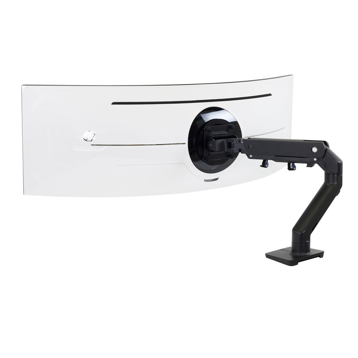Ergotron HX Desk Monitor Arm with HD Pivot Matte Black (45-647-224)