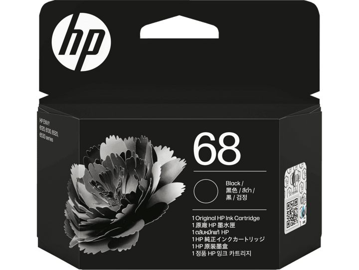 HP 68 Black Original Ink Cartridge (7FP21TA) - image 1