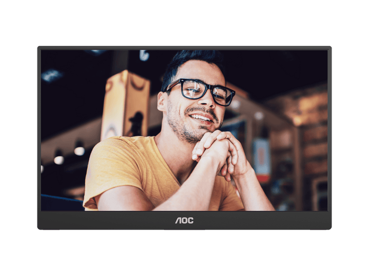 AOC 16T20 15.6" Full HD IPS Portable Monitor with USB-C and Mini HDMI - image 1