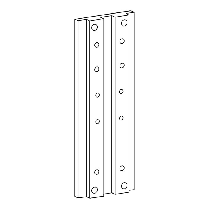 Ergotron Track Mount Bracket Kit for Arms, Pivots and Universal CPU Holder (97-091)