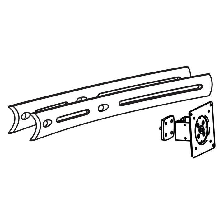 Ergotron DS100 Crossbar Extender, Long (97-447-200) - Ergotron product view