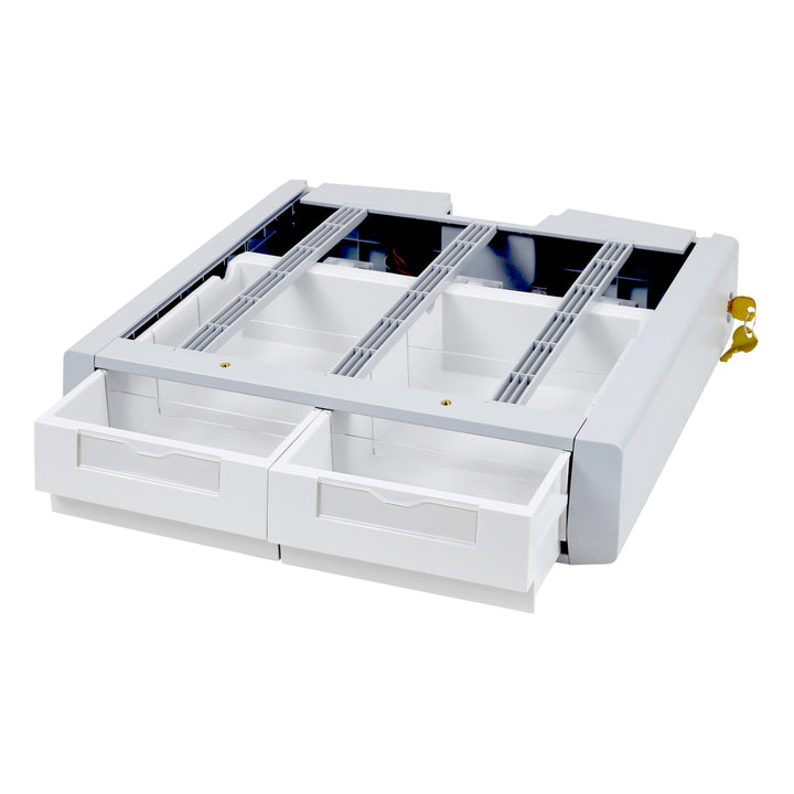 Ergotron SV Supplemental Storage Drawer, Double (97-991) - Ergotron product view