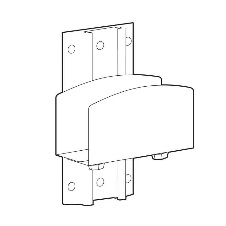 Ergotron Small PC Mount with Wall Track White (98-722-290)