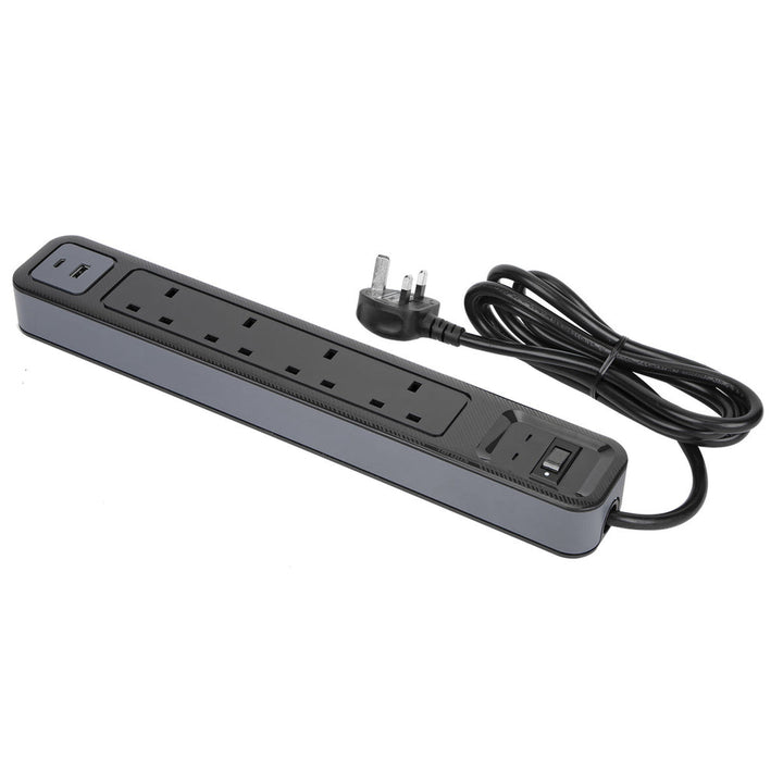 Targus Smart Surge 4 Plus with USB-C PD Port (APS2001AP-50)