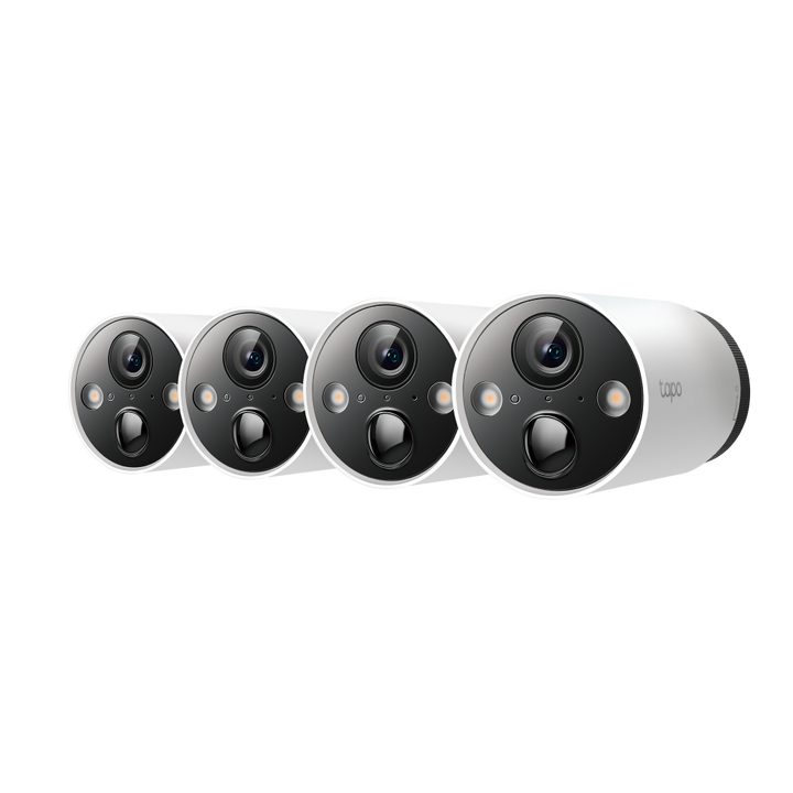 TP-Link Tapo C420S4 Smart Wire-Free Security Camera System, 4-Camera System — product view 1