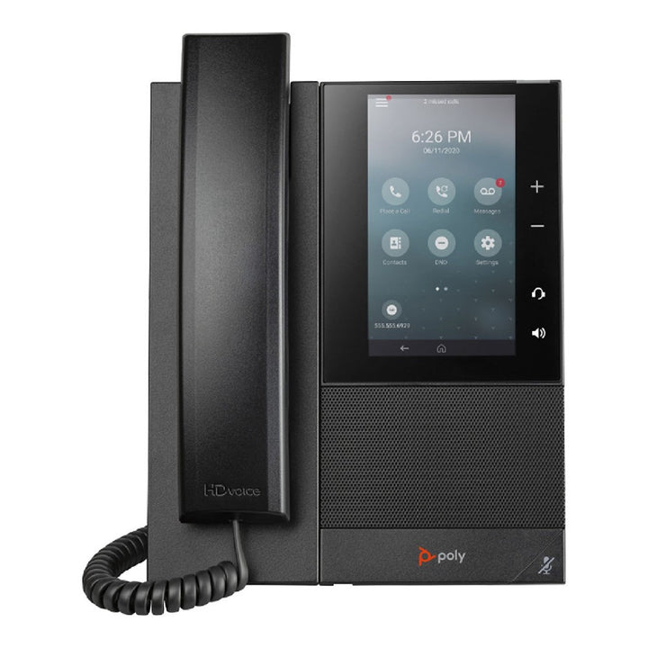 Poly CCX 505 Business Media Phone with Open SIP and PoE