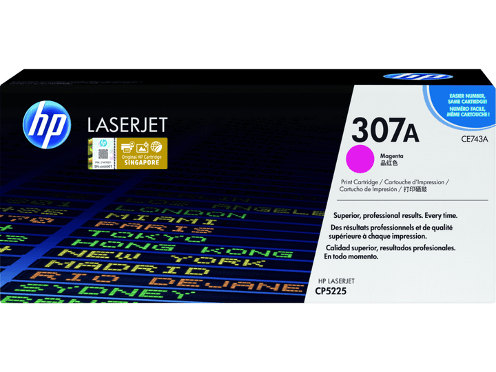 HP 307A Magenta Original LaserJet Toner Cartridge (CE743A) - image 1