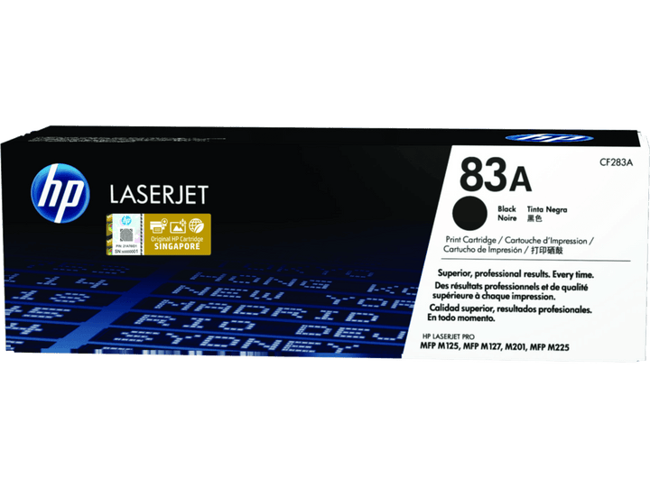 HP 83A Black Original LaserJet Toner Cartridge (CF283A) - image 1