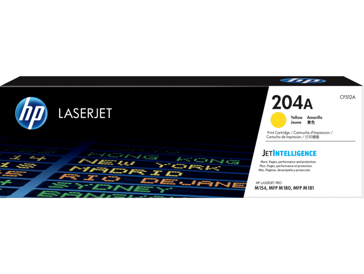 HP 204A Yellow Original LaserJet Toner Cartridge (CF512A) - image 1