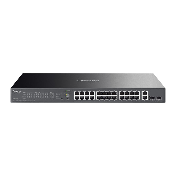 TP-Link Omada 28-Port Gigabit Easy Managed Switch with 24-Port PoE+ 250W