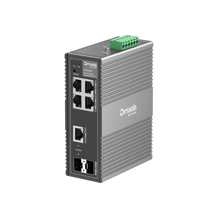 TP-Link Omada 6-Port Gigabit Industrial Easy Managed Switch (IES206G)