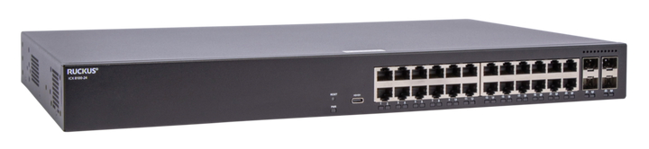 RUCKUS ICX 8100-24 24-Port Gigabit Switch with 4 x 1G SFP