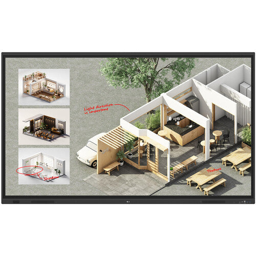LG 55TR3DQ-B 55" 4K UHD Interactive Touch Display