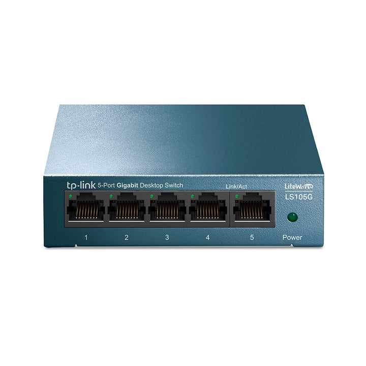 TP-Link LS105G 5-Port 10/100/1000Mbps Desktop Network Switch — product view 1