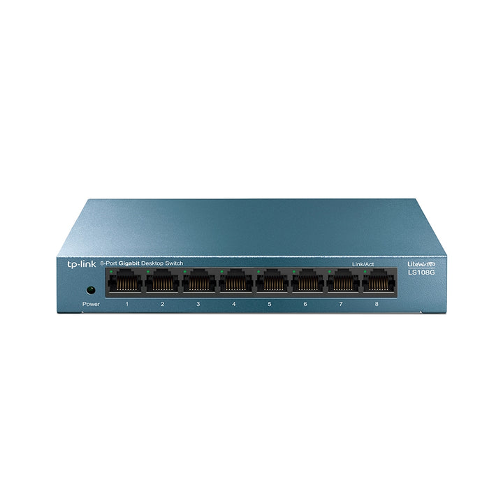 TP-Link LS108G 8-Port 10/100/1000Mbps Desktop Switch — product view 1